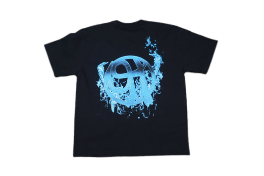 HEAVYWEIGHT BLACK "BLUE HEIST" TEE