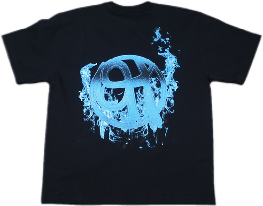HEAVYWEIGHT BLACK "BLUE HEIST" TEE