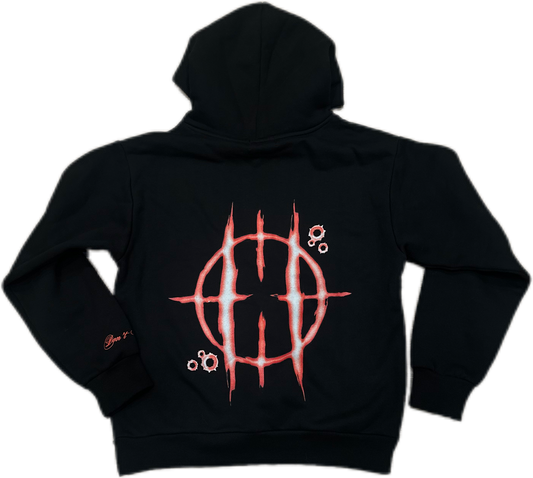 HEAVYWEIGHT LIGHT DISTRESSED HOODIE