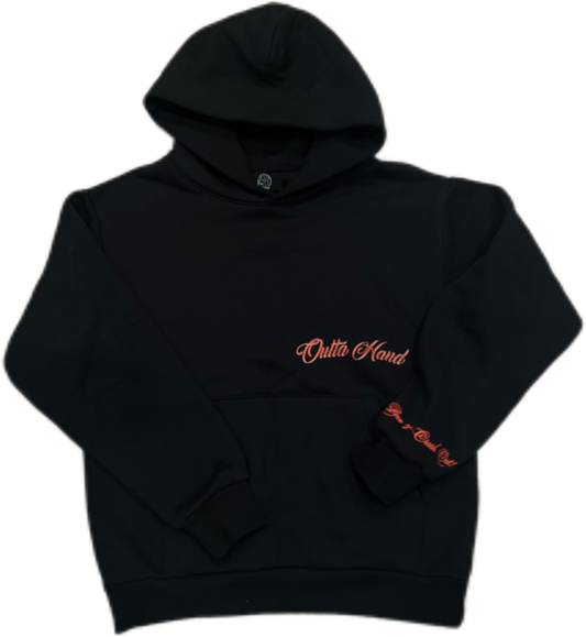 HEAVYWEIGHT LIGHT DISTRESSED HOODIE